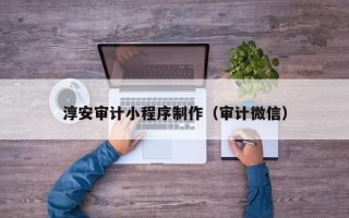 克孜勒苏淳安审计小程序制作（审计微信）